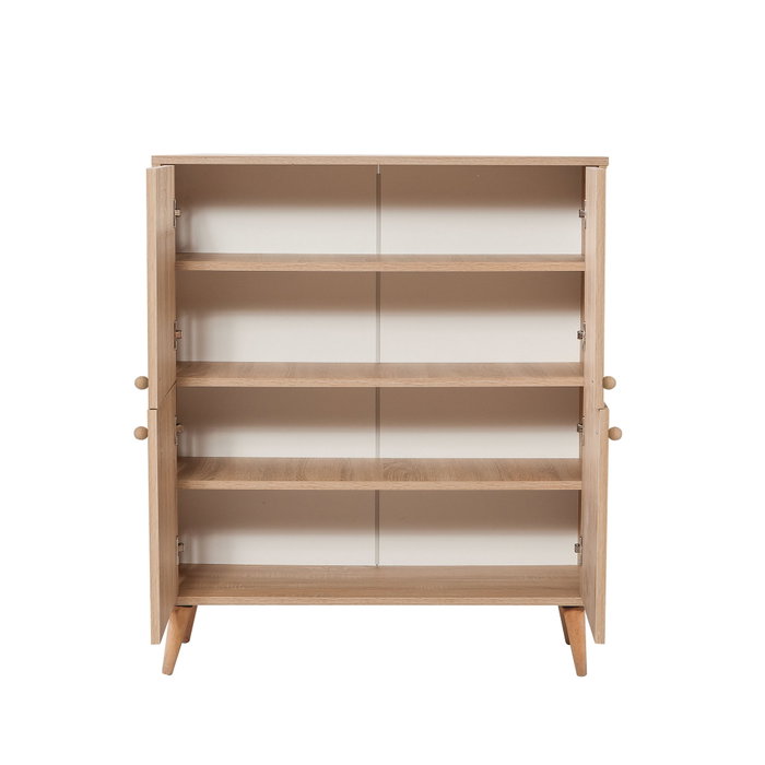 Hanah Home Multilux-123 Armario Multiusos Roble Sonoma